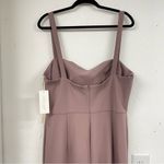 Jenny Yoo  Collection Dusty Mauve Square Neckline Bridesmaid Dress 18 Formal Maxi Photo 8