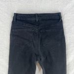 Forever 21  Jeans Womens 26 Black Dark Wash Denim Cotton High Rise Skinny Leg Photo 7