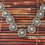 J.Crew Gold Tone & Rhinestone Necklace Photo 8