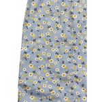 Hesperus Womens Cottagecore Dainty Floral Blue Smocked Mini Dress Sz M Photo 12