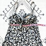 Billabong Twist n Shout Floral Wide Leg Jumpsuit in Blue Stream XS Photo 4