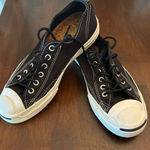 Converse  Jack Purcell Black Cork Insole Men’s 6 Womens 7.5 EUC Photo 0