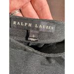 Ralph Lauren Black Label Gray Viscose Blend Size Zip Ankle Pants Womens Size S Photo 2