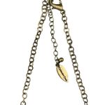 Coldwater Creek Vintage  Art Nouveau Gold Tone Tear Drop Necklace Earrings Set Photo 5