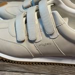 J Slides‎ NYC Lyla Sneakers Beige Leather Hook and Loop Gum Sole NEW NWOB Tan Size 8 Photo 11