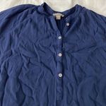 Marshalls Dark Blue Button Down Shirt Photo 3