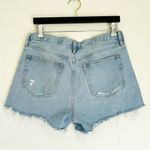 frame denim FRAME Le Brigette Raw Hem Shorts in Legacy Baines 28 Photo 5