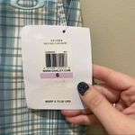 Oakley Women's Back Nine Plaid Performance Golf Shorts Clearwater Blue Size 6 Photo 6