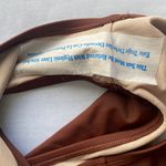 Kona Sol Brown Chain‎ Link Medium Coverage Sew In Cups One Piece Swimsuit
Size L (12-14) Photo 11