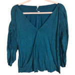 Free People  adjustable sleeve wrap top‎ Photo 0