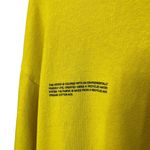 Pangaia 365 Organic Cotton Hoodie Sweater Saffron Yellow Women’s Size XS Photo 8