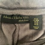 House of Harlow 1960 x Nicole Richie Gray Velour Jogger Pants Size M Photo 5