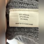 Eileen Fisher Eileen‎ Fisher Snap Front Cardigan Square Neck Pockets Knit Mohair Small Photo 3