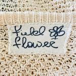 Anthropologie Field & Flower Cardigan Sweater Womens XS Button 3D Art to Wear Photo 5