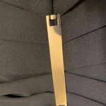 Enfocus Studio Black Cocktail Dress Size 6 - Gold Accent Knee Length Photo 9