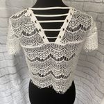 HYFVE women S lace crop top w/front lining & back straps Photo 9