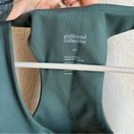 Girlfriend Collective  Crop Tank Forest Green Photo 1