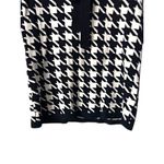 Brooks Brothers M Houndstooth Knit Sweater Long Sleeve Merino Wool Blend Preppy Photo 12