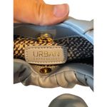 Urban Expression Urban Expressions Dusty Blue Scrunch Shoulder Bag Faux Leather Ruched Hobo Purse Photo 6