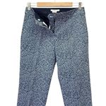 Boden Richmond Pant Blue Scattered Dots Ankle Trousers Size Women’s 6L | 6 Long Photo 4