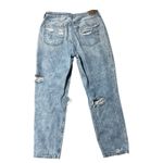 American Eagle  Outfitters Womens Mom Jeans Light Wash Distressed Ripped Size 12 Photo 1