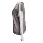 Vince  Women's Gray Long Sleeve Blouse Size S Lightweight Casual Top Photo 2