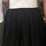 Black And White Bow Accented Dress Size M Photo 1