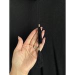 White House | Black Market  Butterfly Lace Poncho Top Women's Size Small Black Photo 8