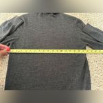 H&M Women’s Merino Wool Blend Turtleneck Sweater Grey Size M Photo 8