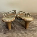 Mootsies Tootsies  Heeled Slip On Sandals Shoes Women’s Size 6.5 Tan Neutral Photo 6