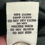 Harmony & Havoc Women’s Juniors Faux Leather Jacket Hooded Zipper Size XL Green Photo 4