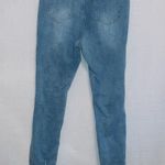 Missguided Light Wash Denim Distressed Sinner High Rise Authentic Skinny Jeans Photo 4