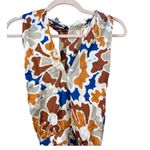 Anthropologie  Dolan Floral Printed Halter Jumpsuit size Medium Photo 4