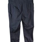 United Colors Of Benetton Stile Benetton Pants Women US 10 Blue Cotton High Waist Pleated Trousers Classic Photo 3