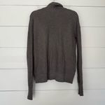 Lululemon Women’s Extra Small Grey Turtleneck Pima Cotton Sweater Photo 2