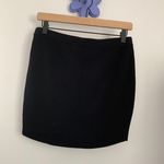 House Of CB Size Large Avril Cashmere Mini Skirt in Black Photo 4