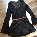 Urban Outfitters Ecote  Black Lace Romper Photo 0