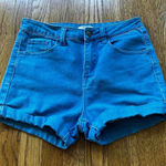 Forever 21 Forever-21 Women's Blue Shorts Photo 0