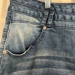 Ashley Stewart  Medium Wash 3 Button Jean Shorts Size 20 Photo 2