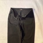 Quince Bella Stretch Patch pocket wide leg Black Cropped Jeans High Rise Utility Photo 8