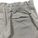 Athleta  Trekkie Paperbag Pants Size 4 Green High Rise Cinch Waist Hiking Outdoor Photo 6