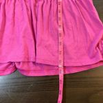 Garnet Hill Peplum Tunic Top Womens XL Drop Waist Casual Raspberry Soft Boho Photo 8