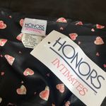 Jaclyn Intimates Vintage 90s Honors Intimates Black Satin Slip Dress Photo 4