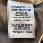 BB Dakota Faux Fur Vest – Fox Brown and Black | Size Small Photo 13