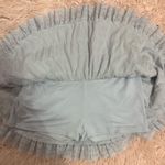 American Eagle  Light Blue ruffle skirt Photo 3