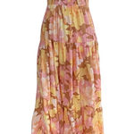 Billabong  Feelin Fine Floral Smocked Maxi Dress size small Photo 0