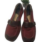 BORN Womens Red Mary Jane Buckle Detail Size 8 Photo 0