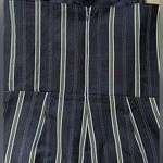 Cupcakes and Cashmere Womens Navy Green Striped Jumpsuit Size 2 NWT Photo 6