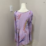 Free People Clear Skies Cold Shoulder Lilac Mini Dress Small Photo 3