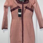 Wow Couture WOW Culture dusty pink cris-cross bandage dress Photo 1